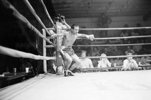 [Photograph of a boxing match #37]