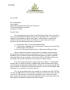 Primary view of Coalition Correspondence – Letter dtd 07/20/2005 to Elizabeth Bieri from Nathan Hil