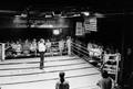 Photograph: [Pledge of Allegiance before a Boxing Match]