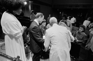 [People congregating in a church #2]