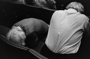 [Man and woman pray during church service, 2]