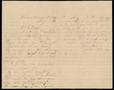 Thumbnail image of item number 1 in: '[Letter from John McMurry to W. G. Evans]'.