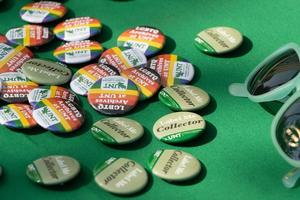 [LGBTQ Archives at UNT buttons]