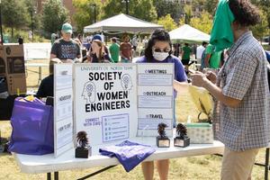 [Table for the Society of Women Engineers]