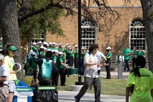 [UNT band performing on Founder's Day]