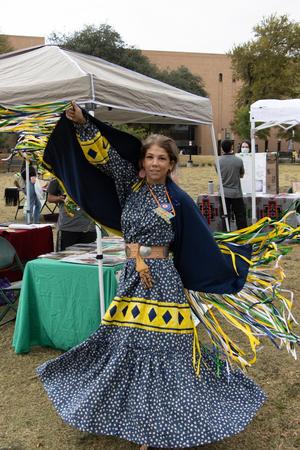 [Student from UNT Native American Student Association]