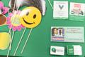 Photograph: [Emojis, flyers and business cards from Access Services]