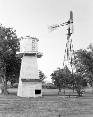[Aermotor windmill and a wooden water tower, 3]