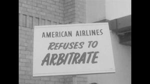 [News Clip: Airline picketed at Love Field]
