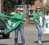 Primary view of [PACS members walk 2011 Homecoming Parade]