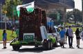 Primary view of [UNT Housing float at 2012 Homecoming Parade]