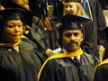 Photograph: [Master of Science graduates at UNT Fall 2007 Commencement]