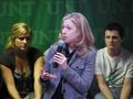 Photograph: [Chelsea Clinton speaks at UNT Union, 2]