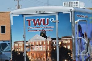 Primary view of object titled '[TWU trailer]'.