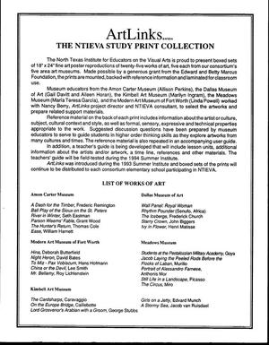 [ArtLinks: The NTIEVA Study Print Collection]