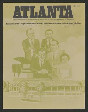 Primary view of object titled 'Atlanta: A supplement to the official monthly publication of the Atlanta Chamber of Commerce, May 1966'.