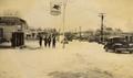 Photograph: [West Main St., Mount Vernon, Texas, in the snow]