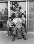 Photograph: [Byrd Williams III with his grandchildren, Brandon Hall, Dustin Hall …