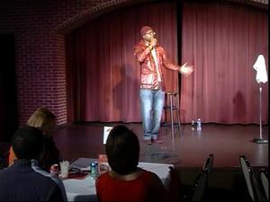 [Comedy night at the Muse featuring Marvin Dixon]