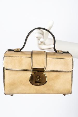 Box-style handbag