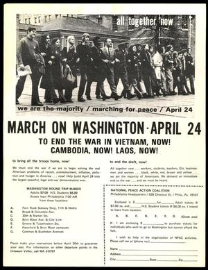 [Flyer for a March on Washington]