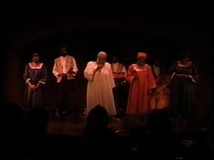 [Marlena Small and the Hallelujah Singers live performance on VHS]