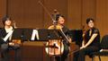 Photograph: [Beixi Gao, Kyungseu Na, and Salwa Bachar at Danish String Quartet Ma…