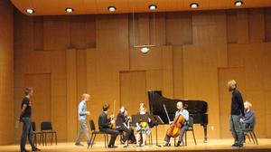 [Danish String Quartet instructs masterclass students, 7]