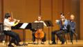 Primary view of [Fredrik Schøyen Sjölin instructs Danish String Quartet Masterclass students, 9]
