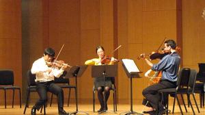 [Danish String Quartet Masterclass students perform String Quartet No. 10, "Harp," Op. 74, 7]