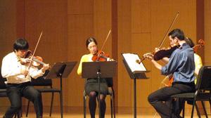[Danish String Quartet Masterclass students perform String Quartet No. 10, "Harp," Op. 74, 6]
