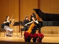 Photograph: [Video: Students perform Piano Trio No. 1 in D minor, Op. 63]