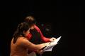 Thumbnail image of item number 1 in: '[Lu Minjie and Nataliya Sukhina look over compositions]'.
