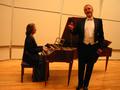 Thumbnail image of item number 1 in: '[Rose Marie Chisholm and David Sundquist at fortepiano]'.