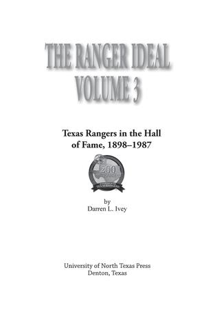 The Ranger Ideal Volume 3