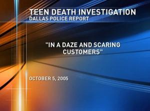 [News Clip: Teen Death Investigation]