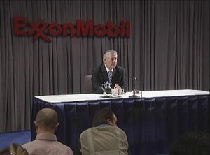 [News Clip: ExxonMobil Press Conference]