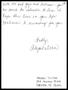 Thumbnail image of item number 3 in: '[Letter to John Thomas from Abigail Tilton]'.