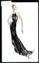 Thumbnail image of item number 1 in: '[Art print (2101) created by Michael Faircloth of a black dress]'.