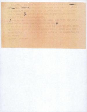 Primary view of object titled '[News Script: Atlanta]'.