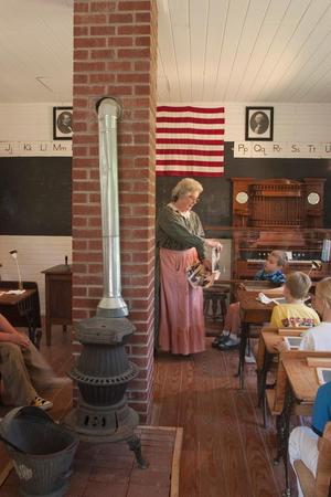 Primary view of object titled '[A Journey into the Past: Education at the Heritage Farmstead]'.