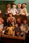 Photograph: [Nostalgic Delights: Vintage Colorful Dolls at the Antique Fair]