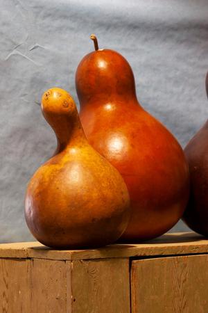 [Pear-fect Charm: Decorative Pear-Shaped Items Adorn Round Top Antiques Market]