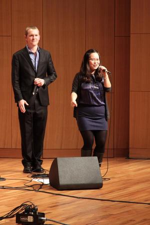 [Seth Weaver and Jimin Lee perform at Fall 2012 Concert, 2]