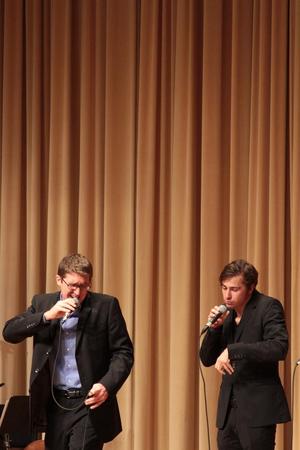 [Tyler Thomas and Aaron Schumacher perform at Fall 2012 Concert, 2]