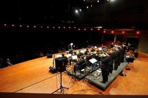 Primary view of object titled '[One O'Clock Lab Band performs at 52nd Annual Fall Concert, 8]'.
