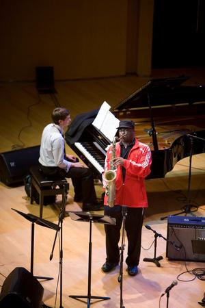 [James Carter performs at the 15th World Saxophone Congress, 11]