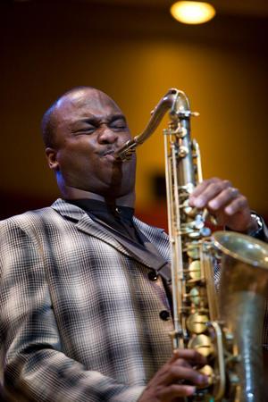 [James Carter performs at the 15th World Saxophone Congress, 17]