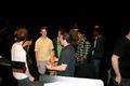 Photograph: [Chad Willis converses with students at UNT Alumni Day event]
