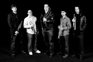 [One O'Clock Lab Band trumpets, 2009-2010]